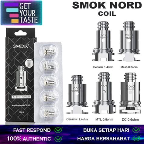 Jual Coil Smok Nord Replacement Authentic Smok Nord Coil Pod Vape