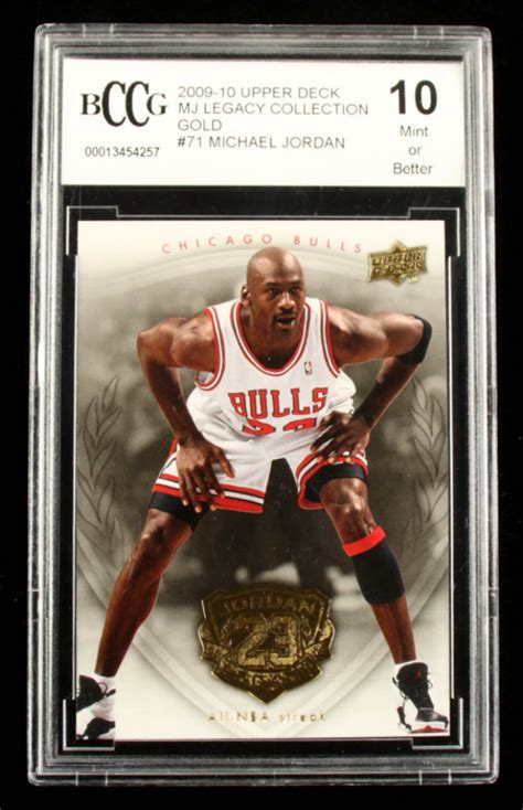 Michael Jordan 2009 10 Upper Deck Michael Jordan Legacy Collection Gold