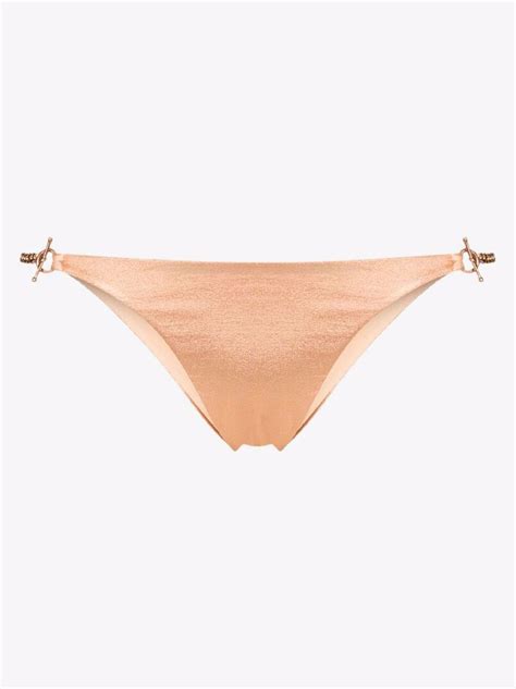 Agent Provocateur Antronella Chain Bikini Bottoms Browns