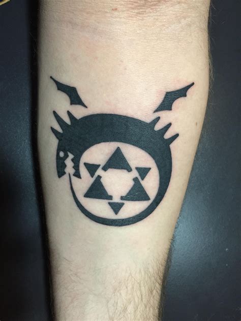 My Full Metal Alchemist Tat Done By Joe Breitenbach At Alliance Tattoo