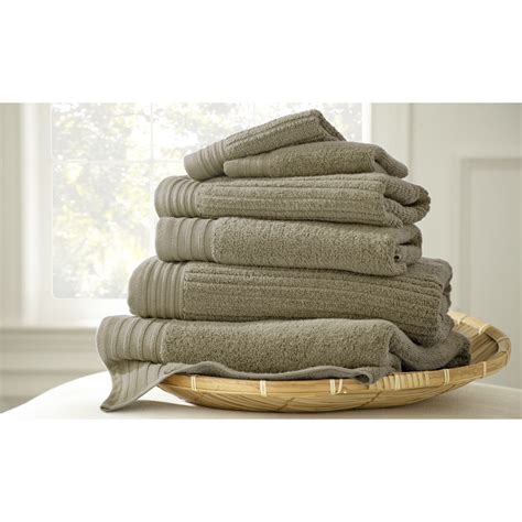 6-Piece Egyptian Cotton Towel Set | Egyptian cotton towels, Towel ...