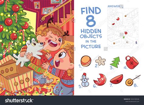 14,797 Christmas Kids Puzzle Images, Stock Photos & Vectors | Shutterstock