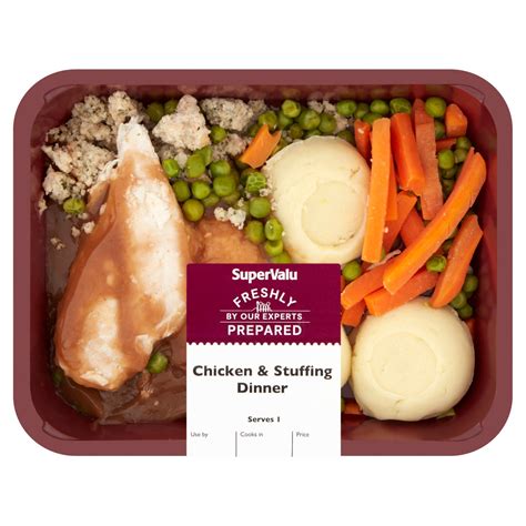 Supervalu Freshly Prepared Chicken And Stuffing Dinner 600 G Storefront En