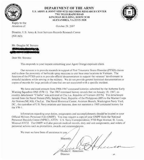 Air Force Military Character Reference Letter Examples Coverletterpedia