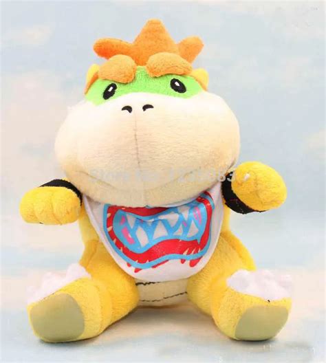 Super Mario Bros Bowser Koopa Jr Stuffed Plush Doll Cm Soft Toy