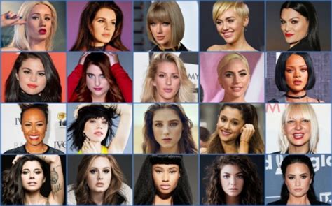 Create a Famous Female Singers Tier List - TierMaker