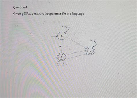 Solved Convert The Following Regular Expressions To Nfa A∗