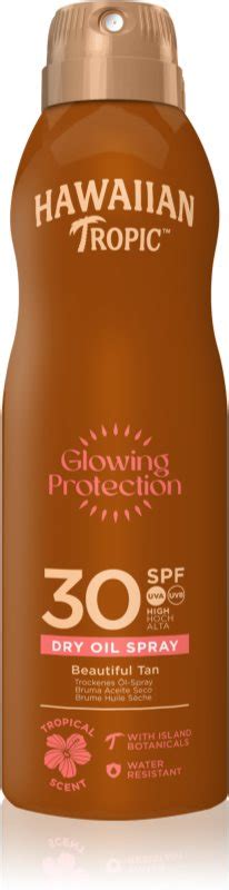 Hawaiian Tropic Glowing Protection Dry Oil Spray Huile S Che Solaire En