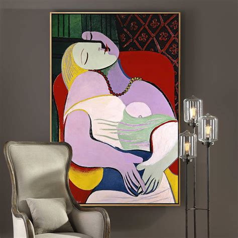 The Dream By Pablo Picasso Mur Gallery