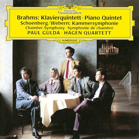 Amazon Brahms Piano Quintet In F Minor Op Schoenberg