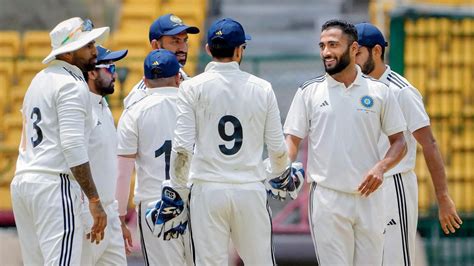 Duleep Trophy Final West Zone Bowlers Reign Supreme Restrict South To