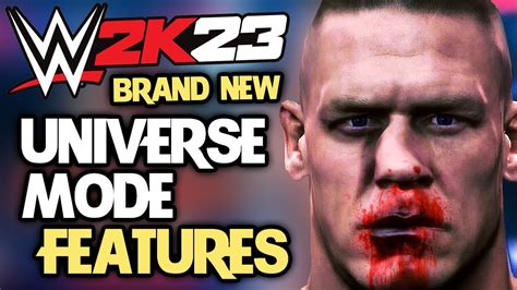 Wwe K Universe Mode Brand New Features Wwe K News Youtube