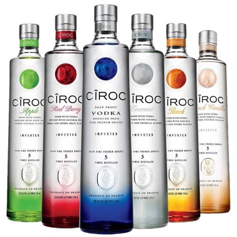 Comprar Kit 6 Vodka Ciroc Sabores Sortidos 750ml Importados