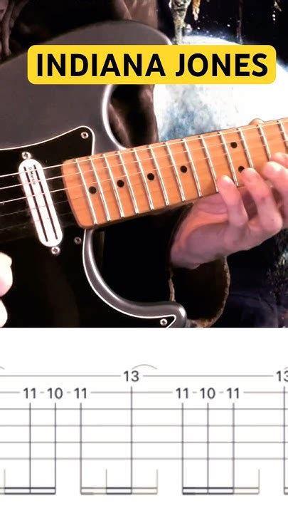 Indiana Jones” Theme Guitar Tab Metal Youtube