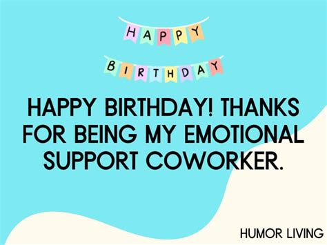 50 Funny Birthday Wishes For Coworkers Humor Living