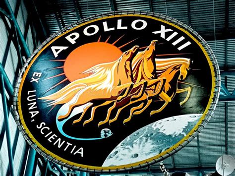 Emblema De Apolo En Kennedy Space Center Foto Editorial Imagen De