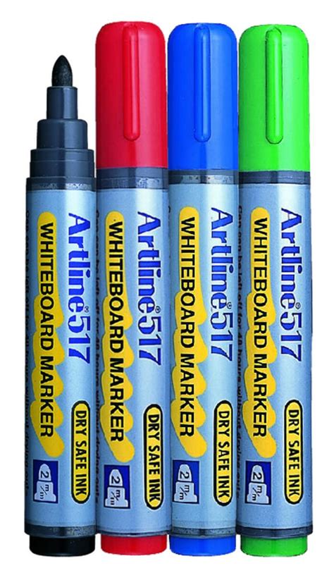 Whiteboardpennor Artline 517 4 Pack Lekolar