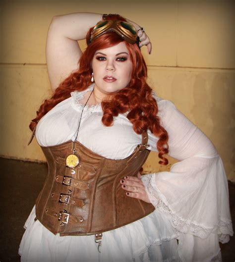 Steampunk Makeup Costume Tutorial Curvy Cosplay Cosplay Woman