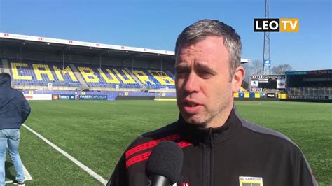 Voorbeschouwing René Hake op SC Cambuur N E C YouTube