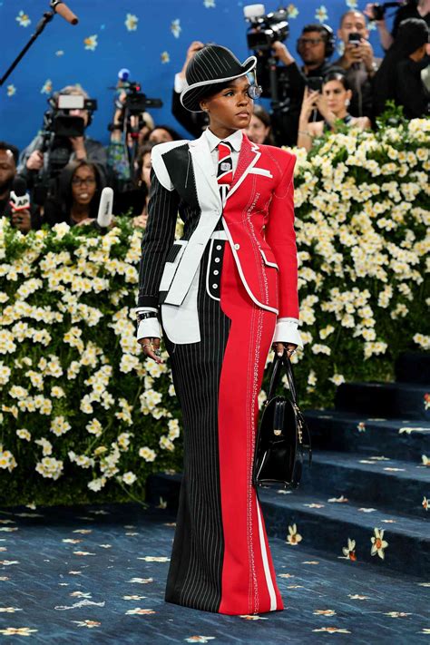 Janelle Monáe Goes Topless in Nautical Nipple Pasties at Met Gala 2025