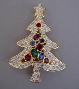 Christmas Tree Brooches