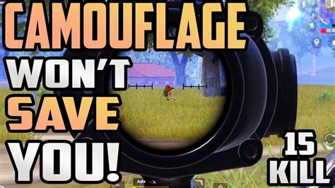 CAMOUFLAGE WON T SAVE YOU PUBG MOBILE GAMEPLAY ERANGEL METRO SOLO VS