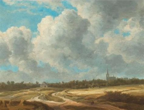 Dutch Landscape By Salomon Van Ruysdael Manner Of Artist At Koller