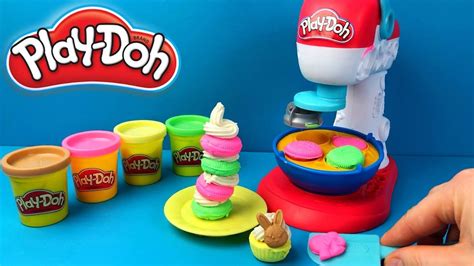 Play Doh Kitchen Spinning Treats Mixing New Playset Youtube