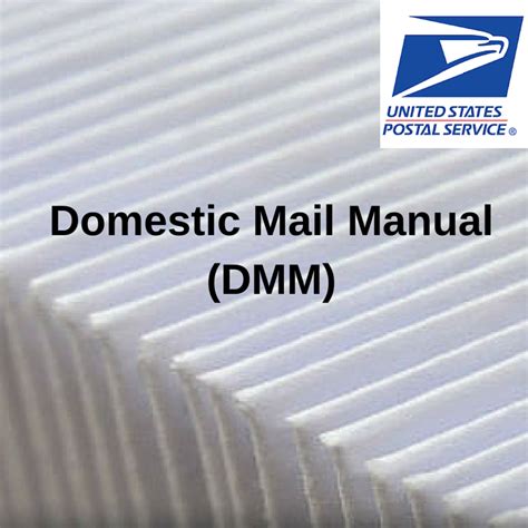 Domestic Mail Manual Dmm Tension Corporation