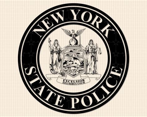 New York State Police Seal Svg Bundle Nysp Logo Svg New York State Police Emblem Ny State