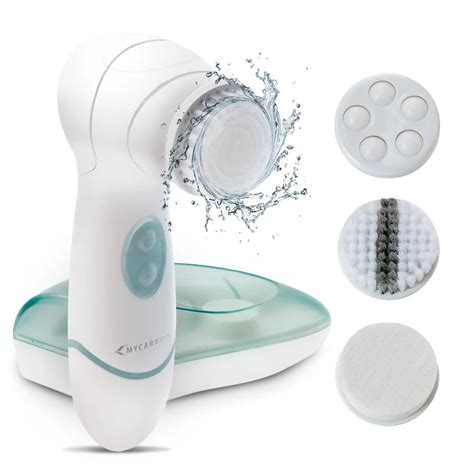 Electric Face Brush IPX5 Waterproof Facial Cleansing Brush,4 In 1 Spin ...