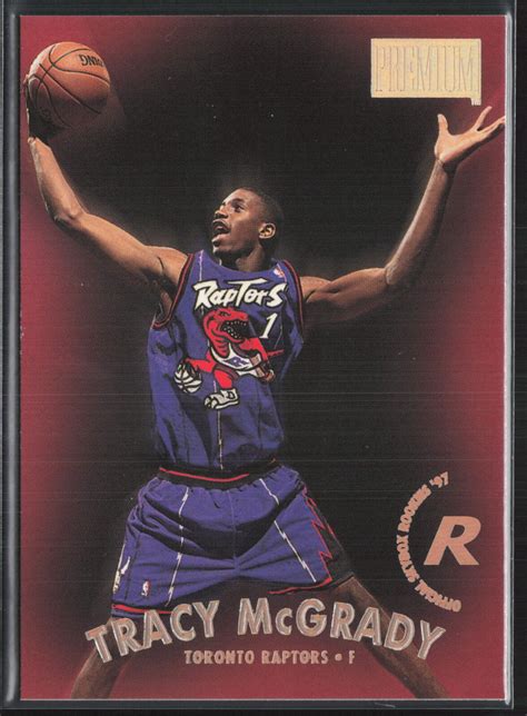 1997 SkyBox Premium Tracy McGrady Rookie Card RC 79 EBay