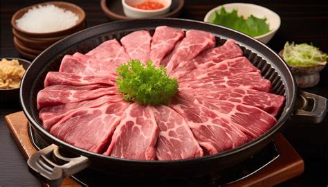 Premium Photo Delicious Wagyu Beef Shabu Hot Pot Food Photography