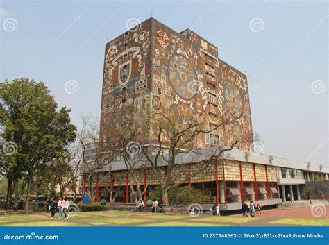 National Autonomous University Of Mexico Unam Editorial Stock Photo