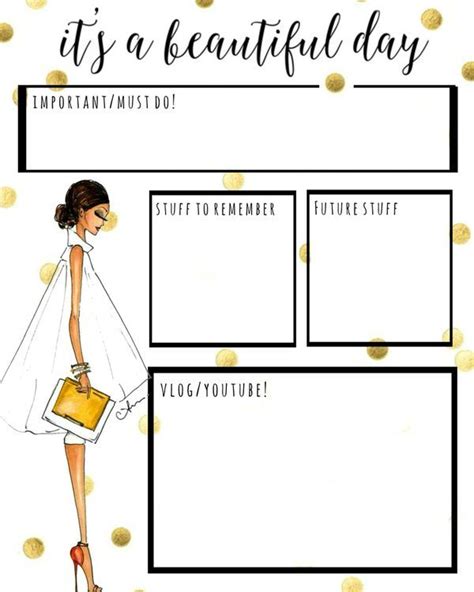 Planner Inserts Planner Pages Journal Planner Life Planner Journal Cards Daily Planner