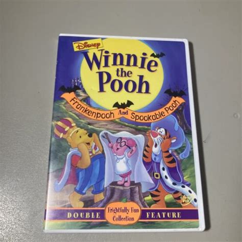 Disney Winnie The Pooh Frankenpooh And Spookable Pooh Dvd Halloween