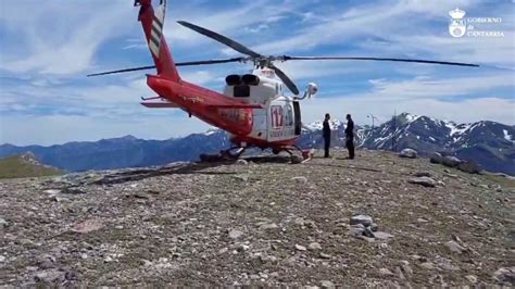 Rescatada en helicóptero una senderista francesa de 77 años que se