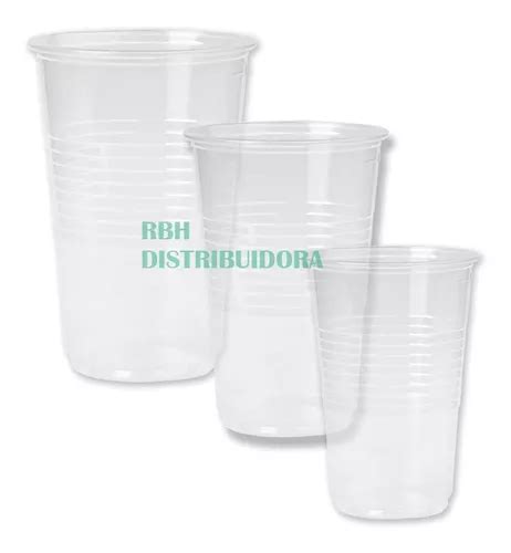 Vaso Plástico Descartable Transparente 180 Cc Caja X 2500 Un en venta