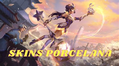 Pr Via Skins Porcelana Lux Prestigio Ezreal Lissandra Amumu E