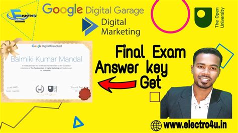 L4 2021 Google Digital Garage Final Exam Answers Latest Google