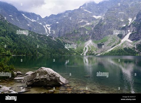 Lake Morskie Oko Stock Photo - Alamy