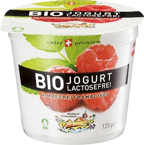 Yaourt Bio Sans Lactose Framboise G