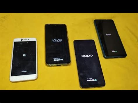 MI VS REDMI VS OPPO VS VIVO REBOOT SPEED TEST YouTube