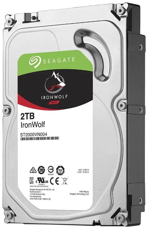 Жесткий диск Seagate Ironwolf Nas 2tb St2000vn004 купить с доставкой по выгодным ценам в