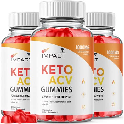 Fyvus 3 Pack Impact Keto Acv Gummies Advanced Weight Loss