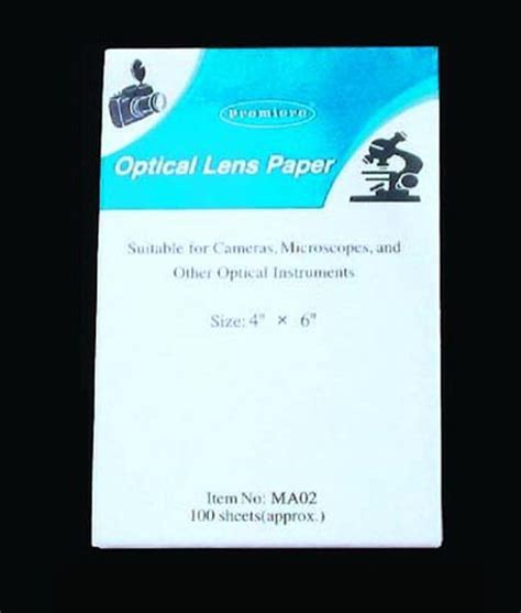 Lens Paper Booklet Each 50 Sheets