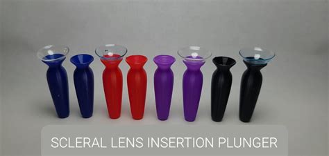 Scleral Lens Insertion Plunger 8 Pack Custom Contact Lens Insertion