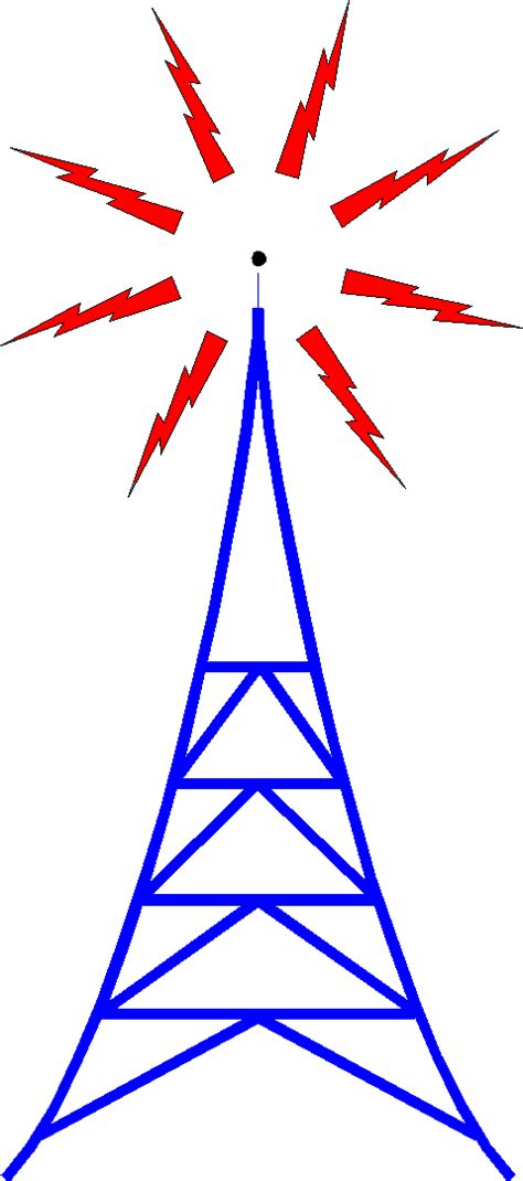 11 Radio Tower View Aerial Clipart Ham Radio Antenna Png Clip Art