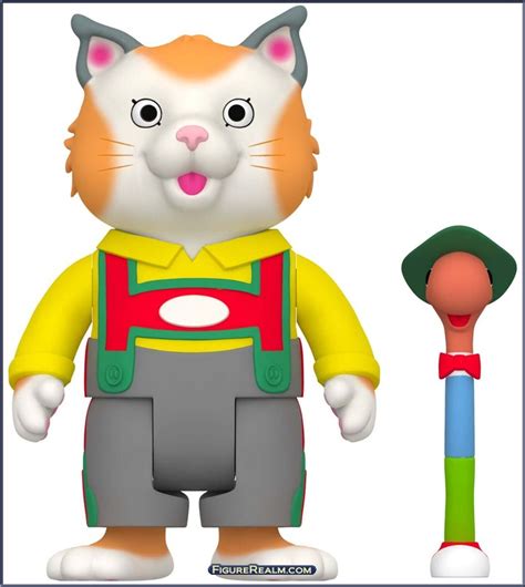 Huckle Cat Richard Scary Reaction Figures Super7 Action Figure