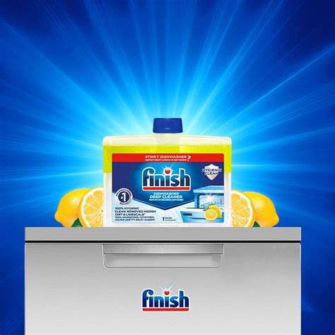 Finish P Yn Do Czyszczenia Zmywarki Lemon Ml Ex Finish Sklep